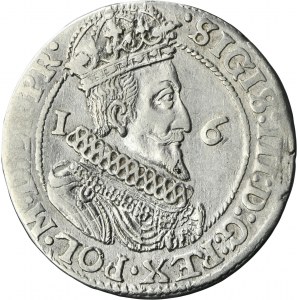 Sigismund III Vasa, 1/4 Thaler Danzig 1624/3 - PR•