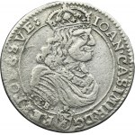 John II Casimir, 1/4 Thaler Bromberg 1668 TLB - RARE