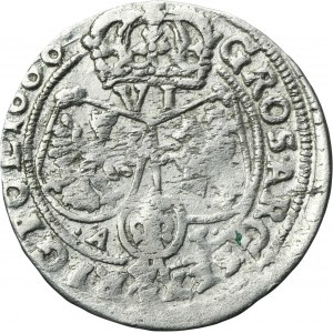 John II Casimir, 6 Groschen Bromberg 1666 AT