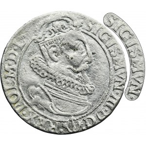 Sigismund III Vasa, 6 Groschen Krakau 1623 - SIGISMVN