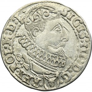 Sigismund III Vasa, 6 Groschen Krakau 1627