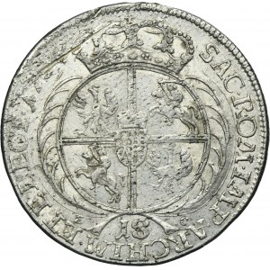 Augustus III of Poland, 1/4 Thaler Leipzig 1754 EC