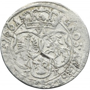 John II Casimir, 6 Groschen Bromberg 1661 TT