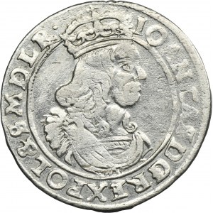 John II Casimir, 6 Groschen Bromberg 1663 AT