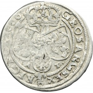 John II Casimir, 6 Groschen Bromberg 1666 AT