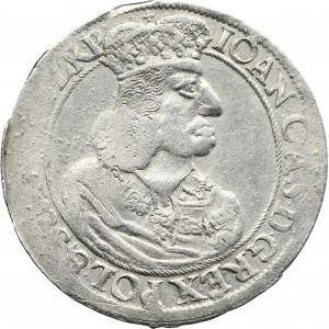 John II Casimir, 1/4 Thaler Danzig 1660 DL