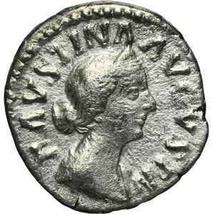 Roman Imperial, Faustina II Junior, Denarius