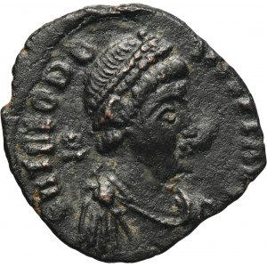 Roman Imperial, Theodosius I, Follis