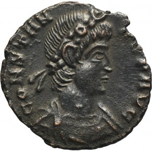 Roman Imperial, Constans, Follis