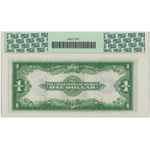 USA, Silver Certificate, 1 Dollar 1923 - Woods & Tate - PCGS 64 PPQ