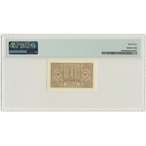 Germany, 10 Pfennig (1967) - PMG 64