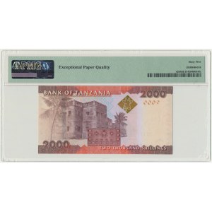 Tanzania, 2.000 Shilingi (2015) - PMG 65 EPQ