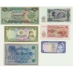 Group of world banknotes (6 pcs.)
