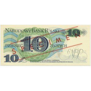 10 złotych 1982 - WZÓR - A 0000000 - No.0808 -
