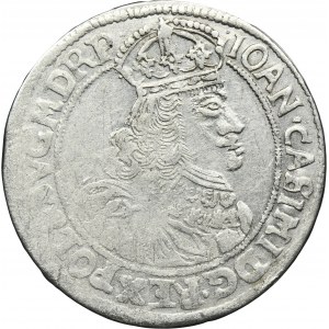 John II Casimir, 1/4 Thaler Posen 1658 AT