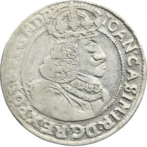 John II Casimir, 1/4 Thaler Posen 1658 AT