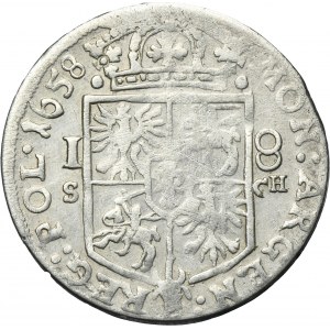 Jan II Kazimierz, Ort Krakow 1658 SCH - RZADKI