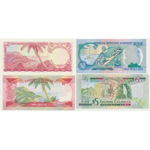 Bermuda, 1-5 Dollars (1965-2003) (4 pcs.)