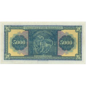 Greece, 5.000 Drachmai 1932