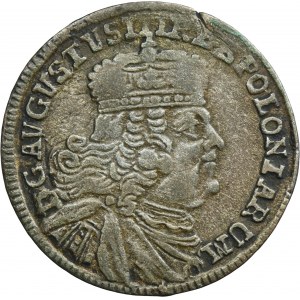 Augustus III of Poland, 3 Groschen Leipzig 1754 EC