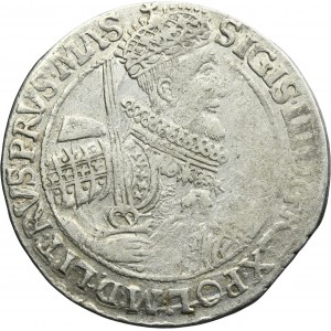 Sigismund III Vasa, 1/4 Thaler Bromberg 1621 - PRVS MAS