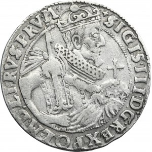 Sigismund III Vasa, 1/4 Thaler Bromberg 1624 - PRV M