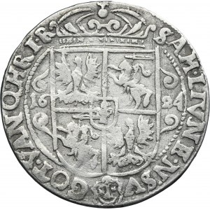Sigismund III Vasa, 1/4 Thaler Bromberg 1624 - PRV M