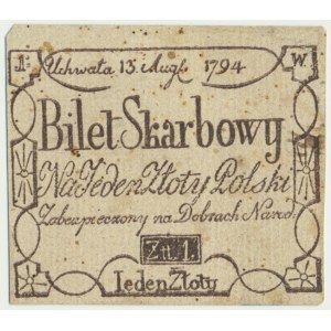 1 złoty 1794 - W - FAŁSZERSTWO