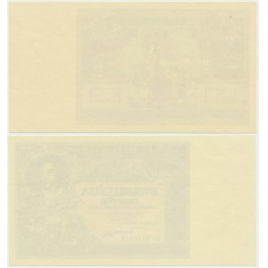 Wydruki jednostronne, 20 złotych 1931 - (2 szt.) -
