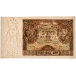 100 złotych 1934 - Ser. BP. - bez dodatkowych znw. - PMG 64