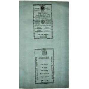 5 Gulden 1806, Formulare with circular - set