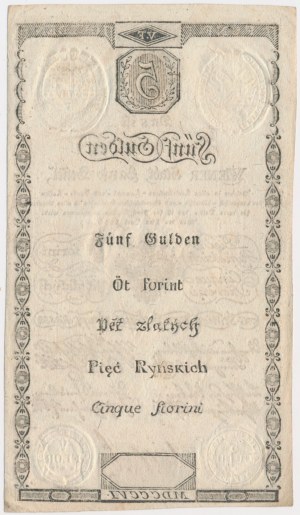 5 guldenów ryńskich 1806 - PIĘKNE