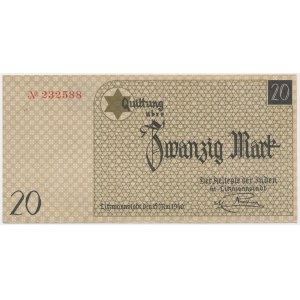 20 Mark 1940 - no. 1 without watermark -