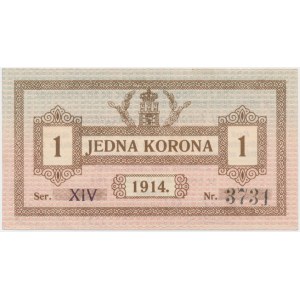 Lviv, 1 crown 1914 - Ser. XIV