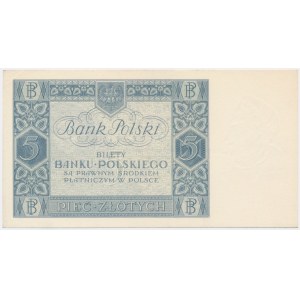 5 złotych 1930 - Ser. CŁ. - polska litera