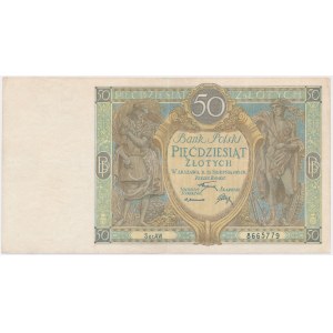 50 zloty 1925 - Ser.AW. - RARE