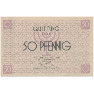 50 Pfennig 1940 - red numerator -