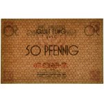 50 Pfennig 1940 - red numerator -