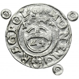 Sigismund III Vasa, 3 Polker Bromberg 1617 - RARE, rings in the letters O