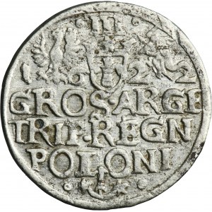 Sigismund III Vasa, 3 Groschen Krakau 1622