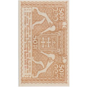 Danzig, 50 Pfennige 1918