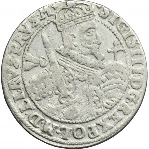 Sigismund III Vasa, 1/4 Thaler Bromberg 1623 - PRVS M