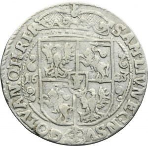 Sigismund III Vasa, 1/4 Thaler Bromberg 1623 - PRVS M
