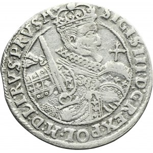 Sigismund III Vasa, 1/4 Thaler Bromberg 1622 - PRVS M