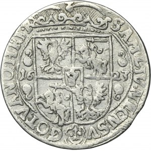 Sigismund III Vasa, 1/4 Thaler Bromberg 1623 - PRVS M