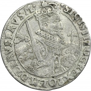 Sigismund III Vasa, 1/4 Thaler Bromberg 1622 - PRVS M