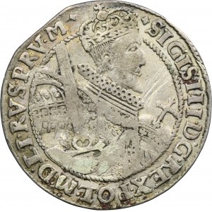 Sigismund III Vasa, 1/4 Thaler Bromberg 1621 - PRV M