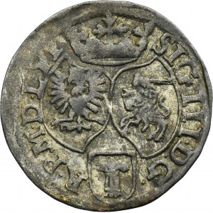 Sigismund III Vasa, Schilling Posen 1591 IF - corrected date