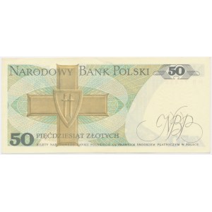 50 złotych 1988 - HB - destrukt - EFEKT DUCHA