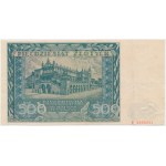 50 złotych 1941 PRZERÓBKA na 500 zł 1961